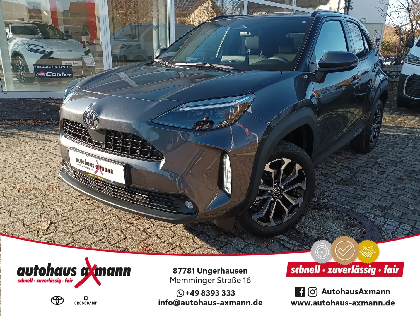 Toyota Yaris Cross Hybrid Teamplayer * Winter-Paket * Gris - 1