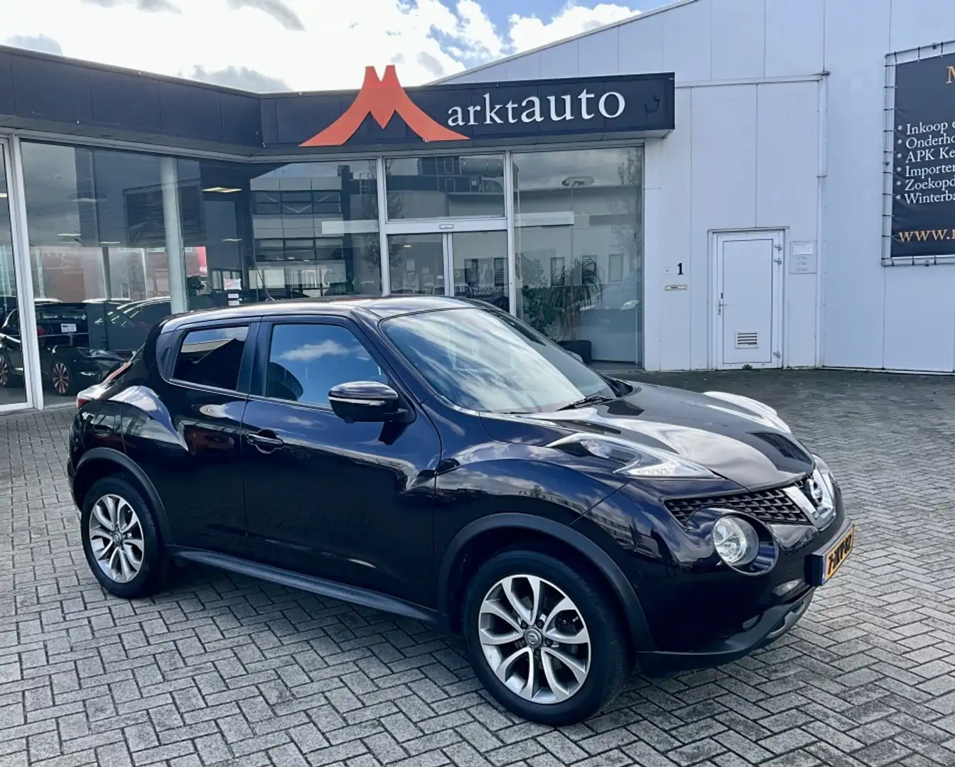 Nissan Juke 1.2 DIG-T S/S Connect Ed 360 Camera Cruise Keyless Paars - 1