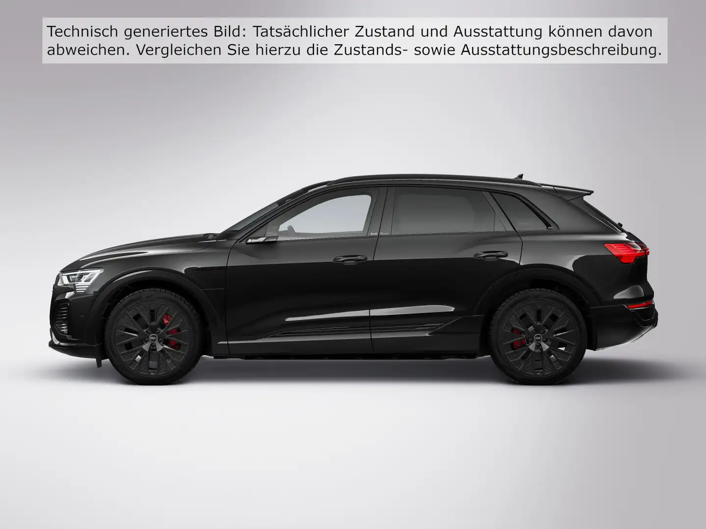 Audi Q8 e-tron 55 e-tron quattro S line PANO MATRIX H Schwarz - 2