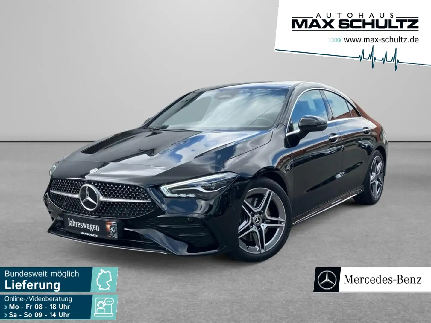 Mercedes-Benz CLA 220 d Coupé AMG*KEYLESS*KAMERA*LED*NAVI*AMBI Negro - 1