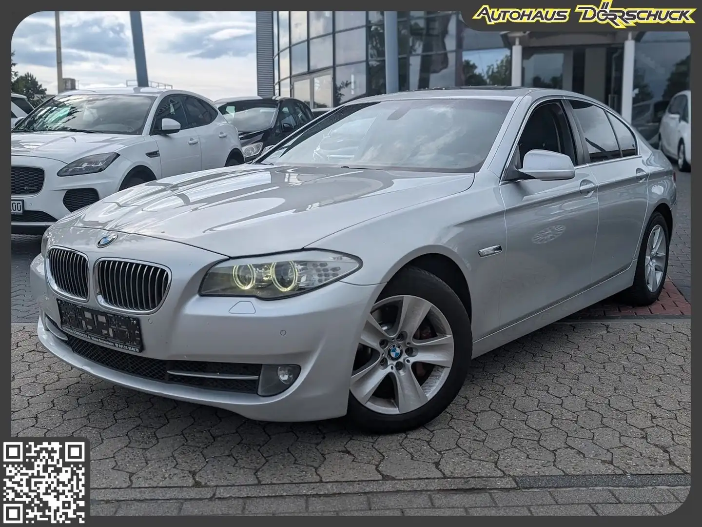 BMW 525 d Lim. Sitzh. Klimaaut. Navi. BT Silver - 1