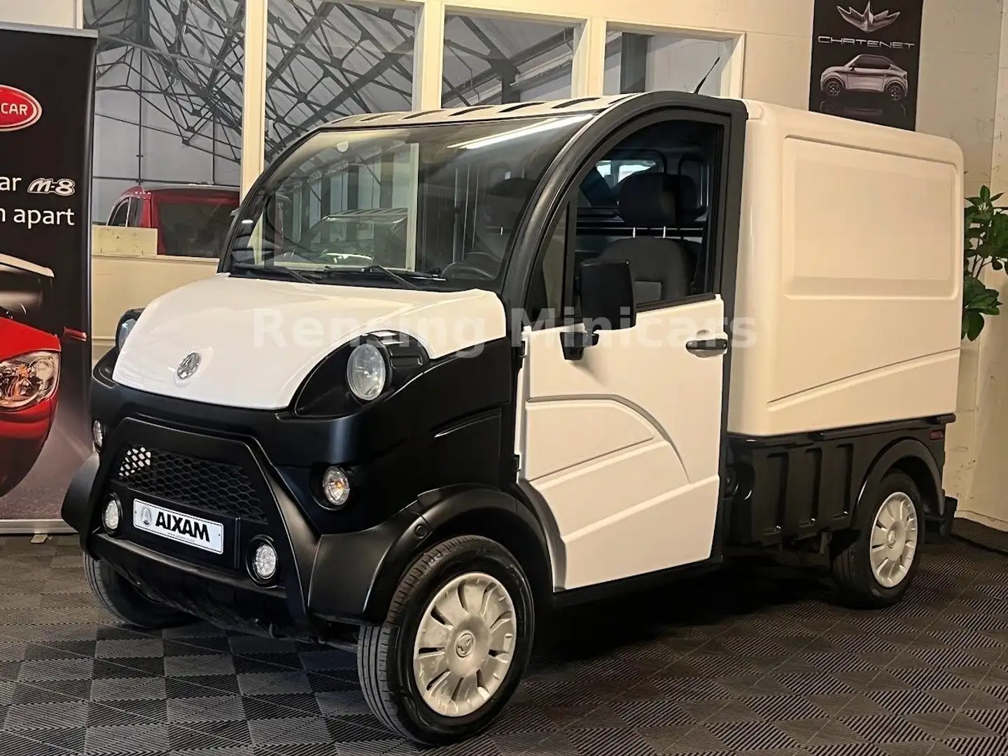 Aixam D-Truck PRO VAN KASTENWAGEN Mopedauto Microcar Alb - 2