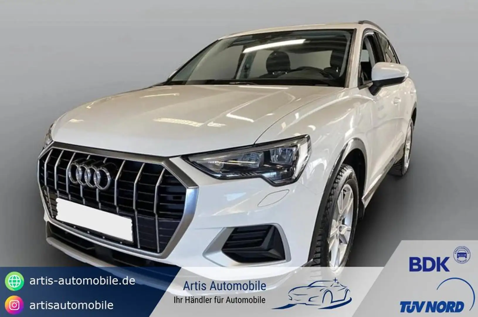 Audi Q3 35 TDI ADVANCED AHK*STANDHEIZUNG* Weiß - 1