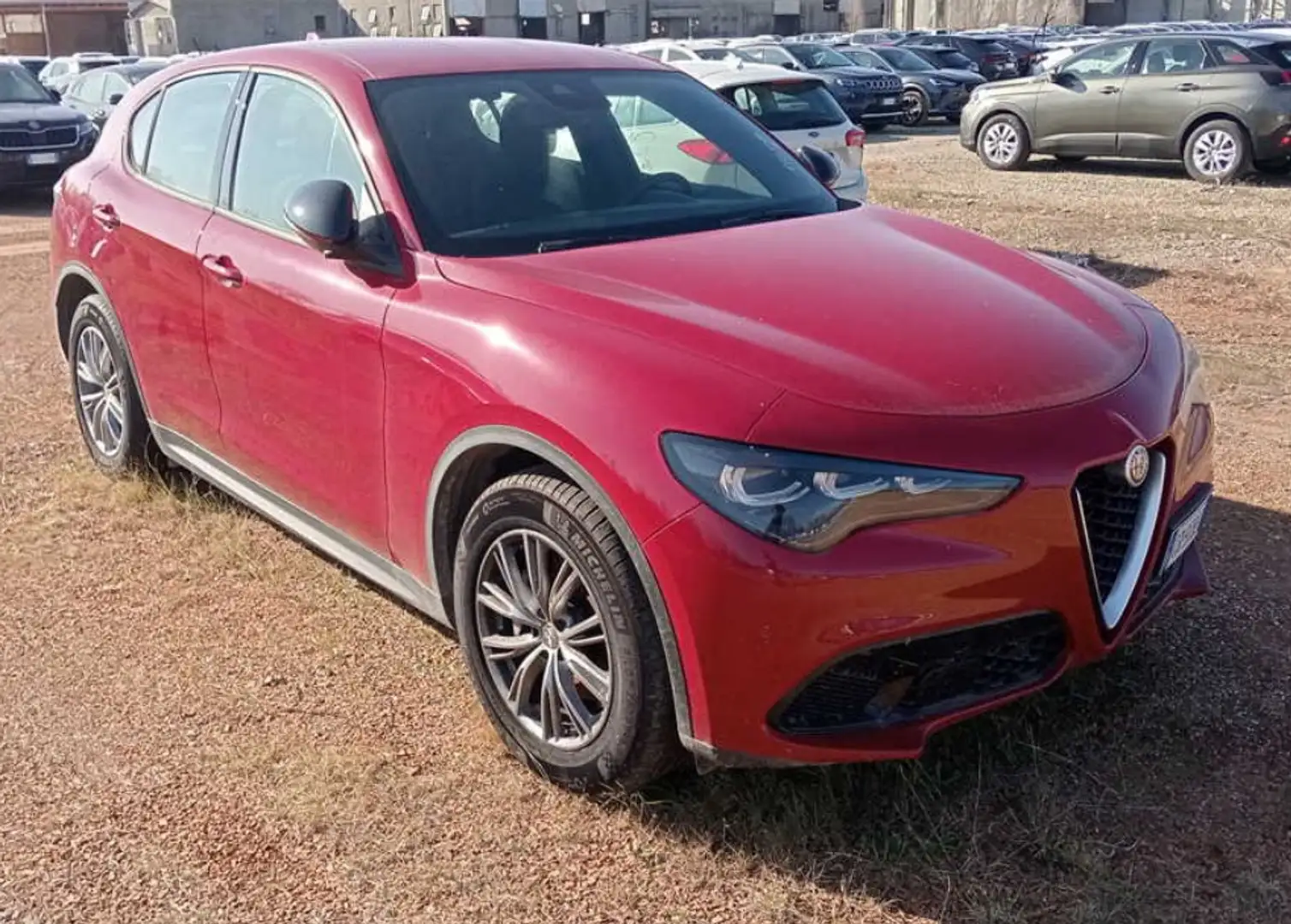 Alfa Romeo Stelvio Stelvio 2.2 t Super rwd 160cv auto Rouge - 2