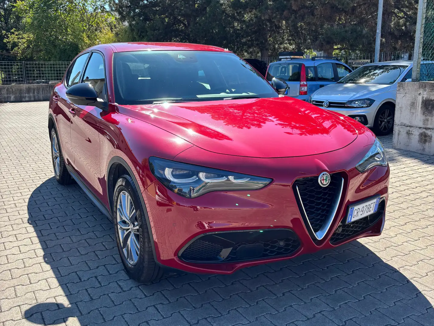 Alfa Romeo Stelvio Stelvio 2.2 t Super rwd 160cv auto Rosso - 2
