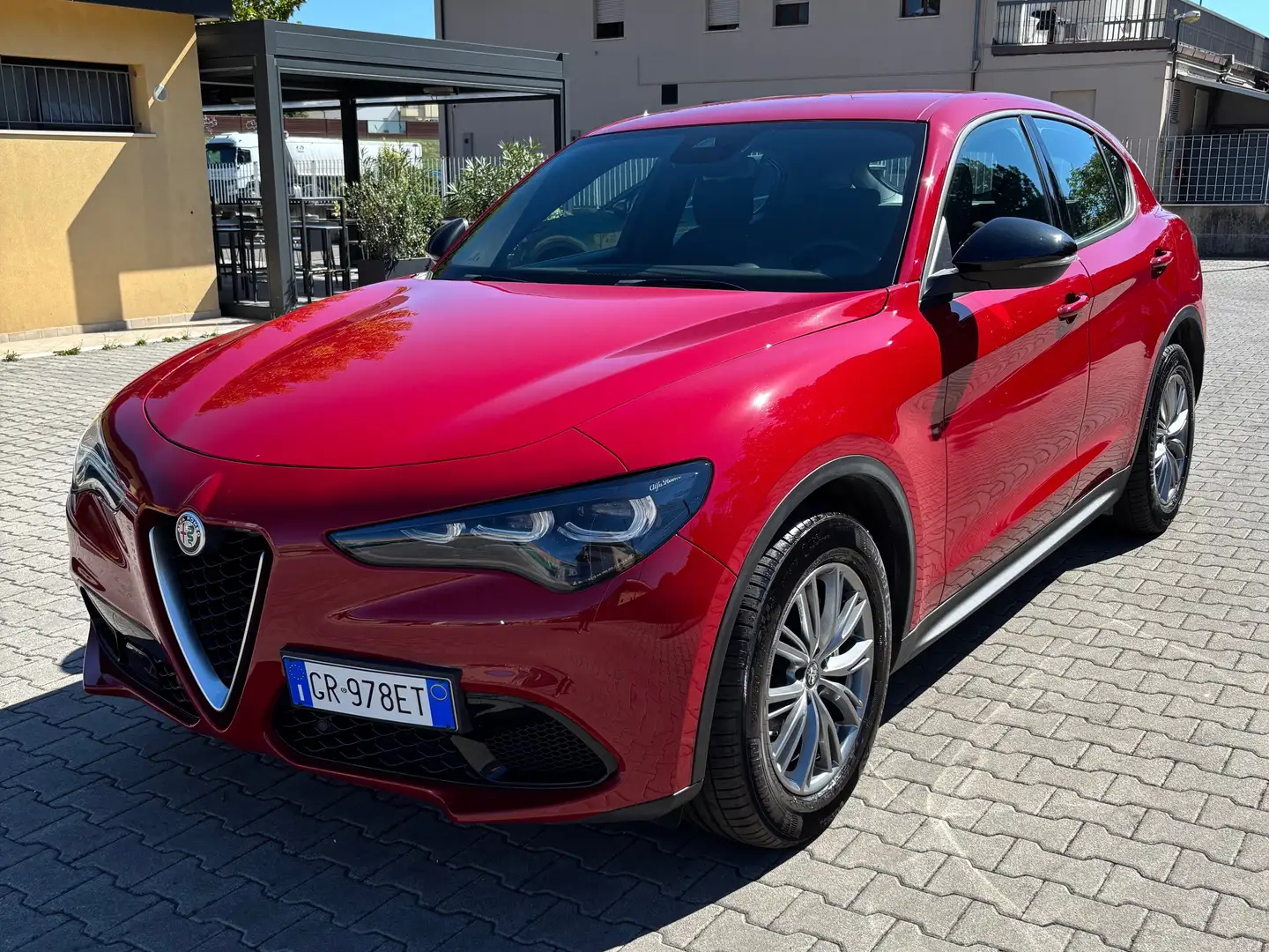 Alfa Romeo Stelvio Stelvio 2.2 t Super rwd 160cv auto Rouge - 1