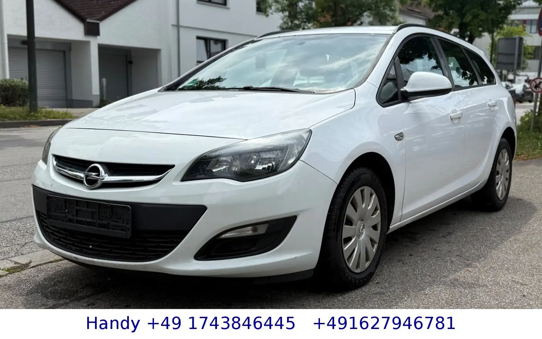 Opel Astra J ST 1.6 CDTI Edition/EURO6/TEMPOMAT Blanco - 1