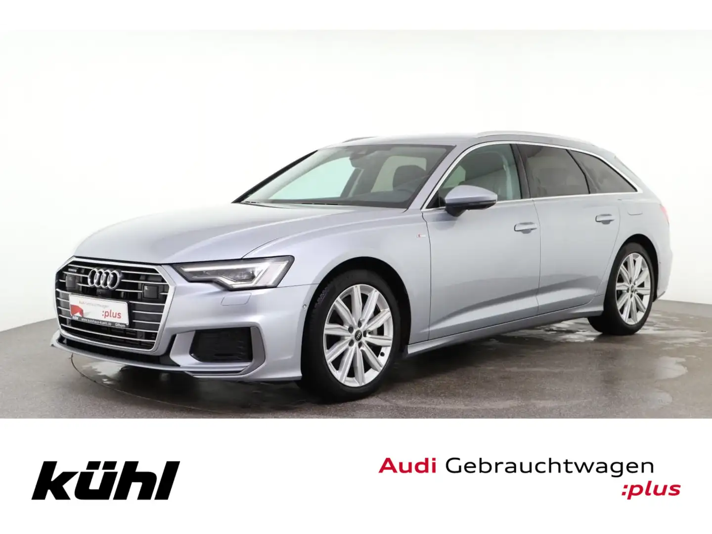 Audi A6 50 eTFSI Q S tronic S line Assistenz Hu Silber - 1