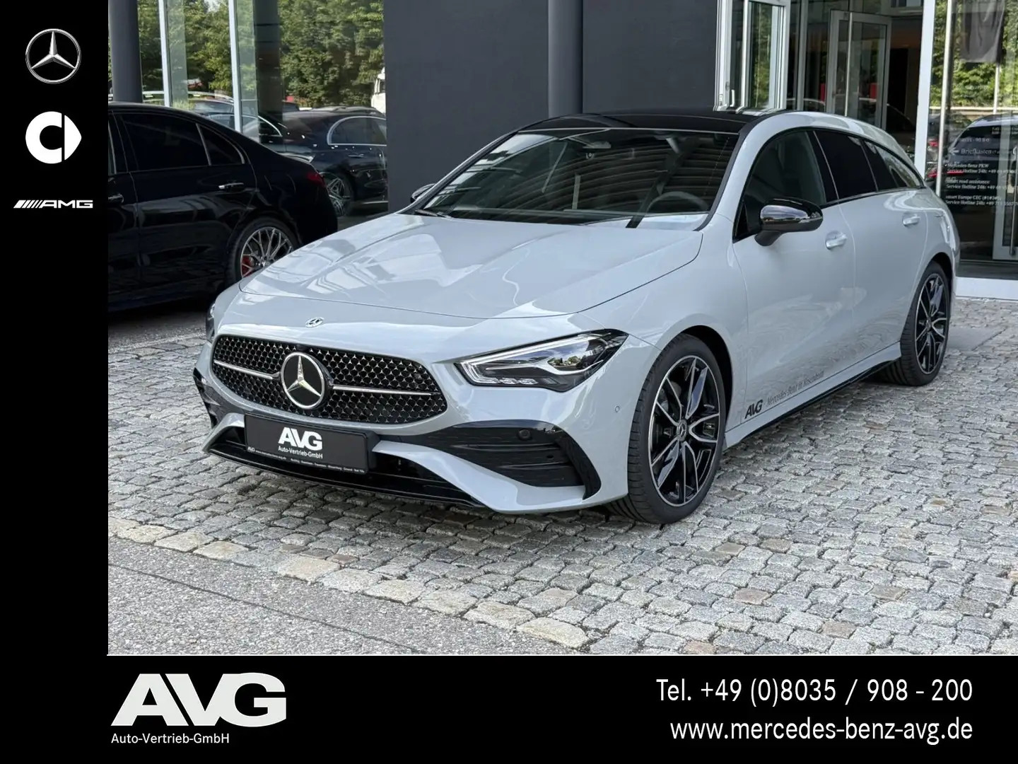 Mercedes-Benz CLA 200 CLA 200 SB AMG Special Edition Pano AHK Sound Navi Grau - 1