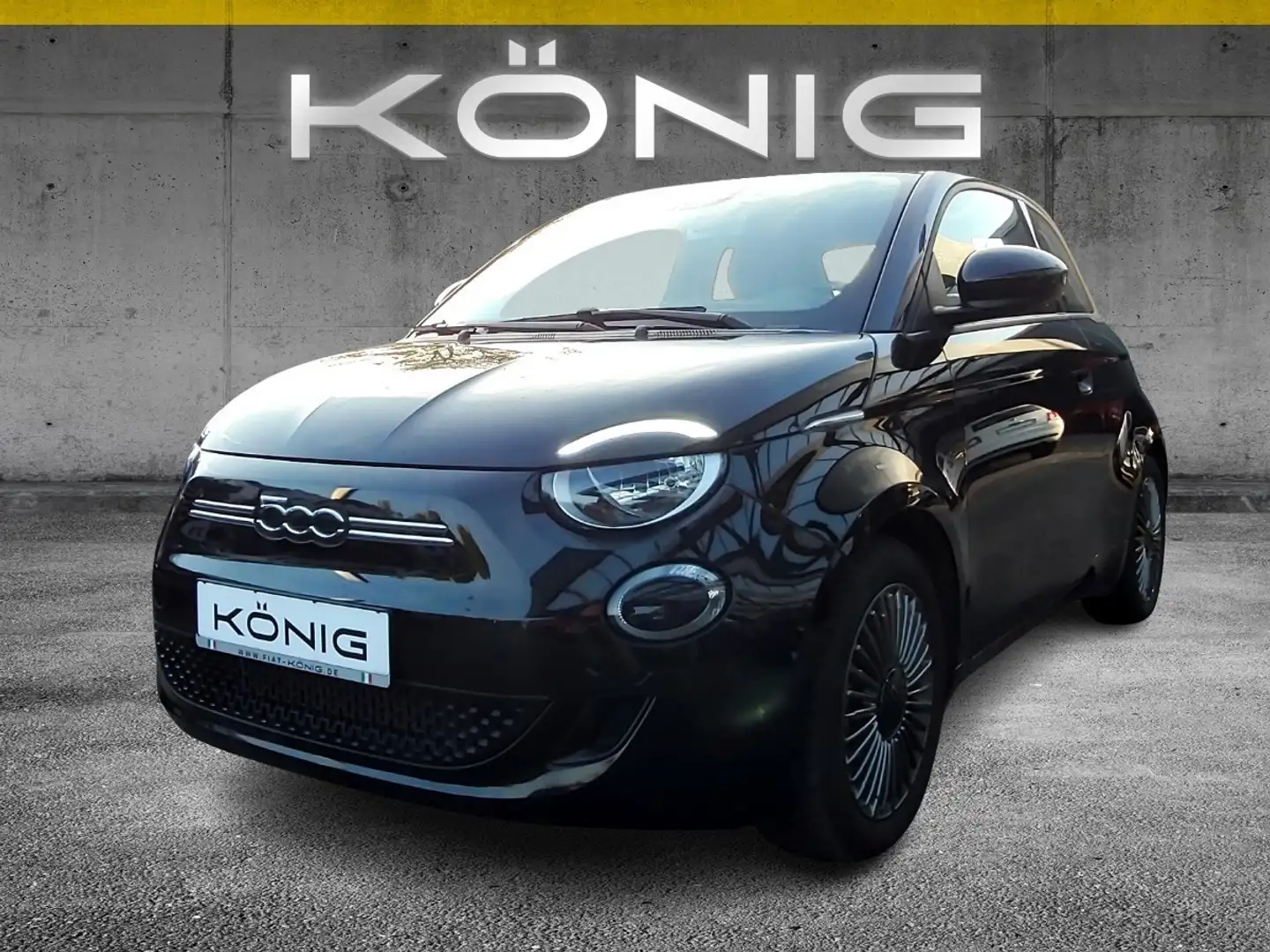Fiat 500e Icon Carplay Klimaautomatik - Navigation Schwarz - 1