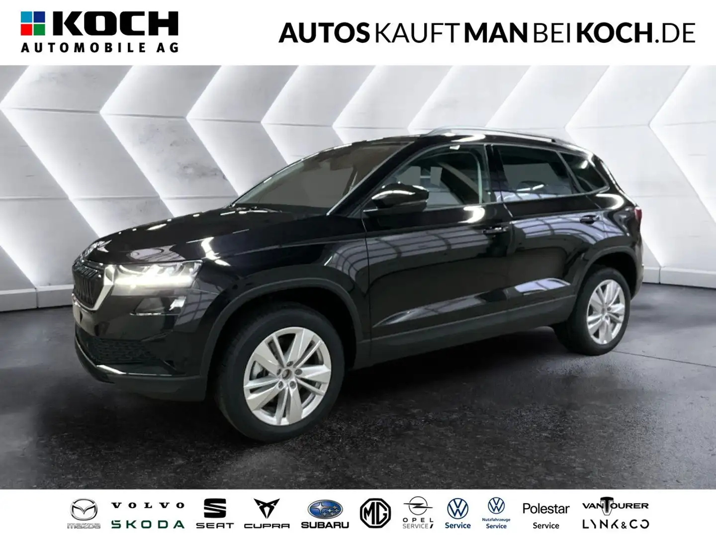 Skoda Karoq Selection 1.5 TSI DSG NAVI AHZV ACC KAMERA Schwarz - 1