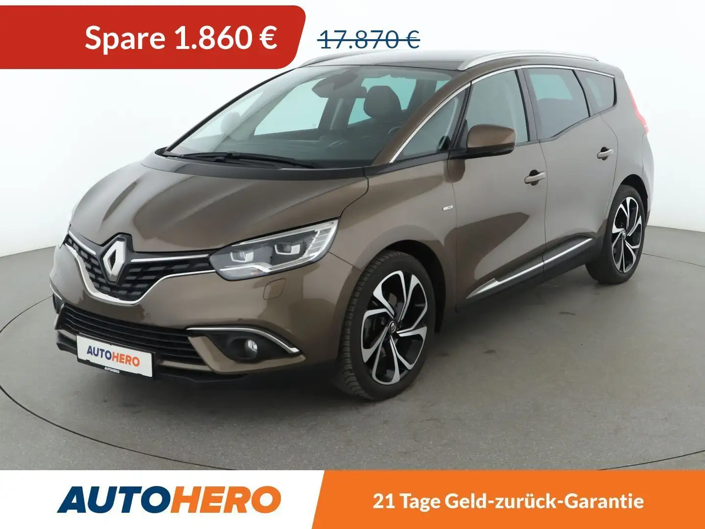 Renault Grand Scenic 1.3 TCe BOSE-Edition*NAVI*LED*PANO*PDC*SHZ*TEMPO* Braun - 1