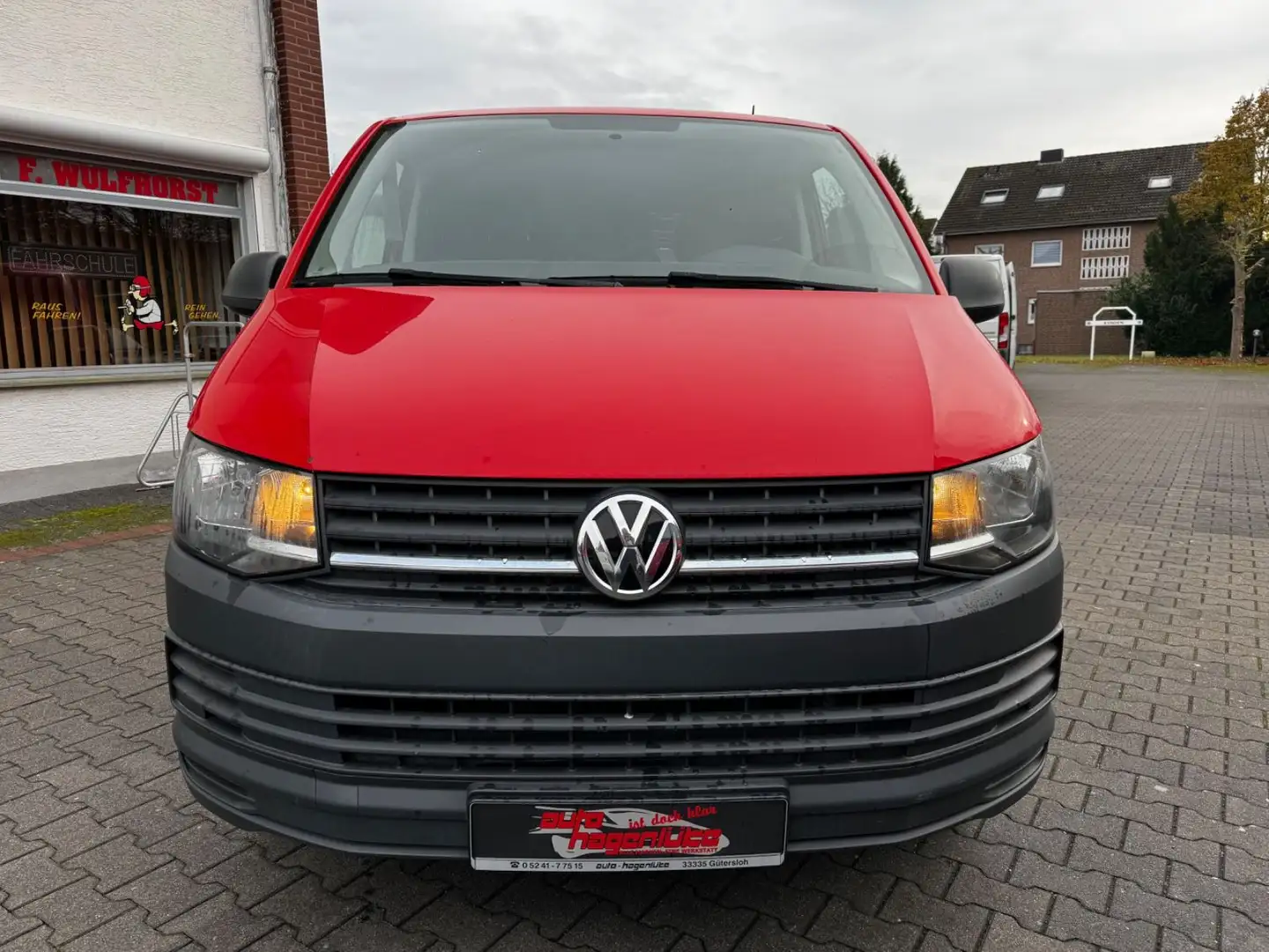 Volkswagen T6 Transporter Klima Navi RFK Sortimo uvm. Rojo - 2