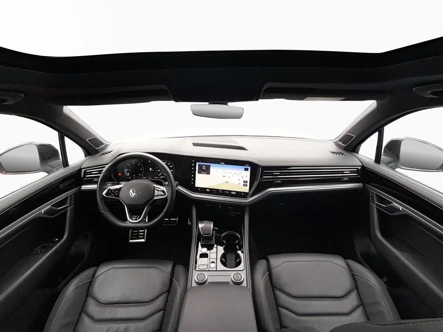Volkswagen Touareg R-Line+V6+Aut.+Black-Style+4M+Pano Weiß - 2