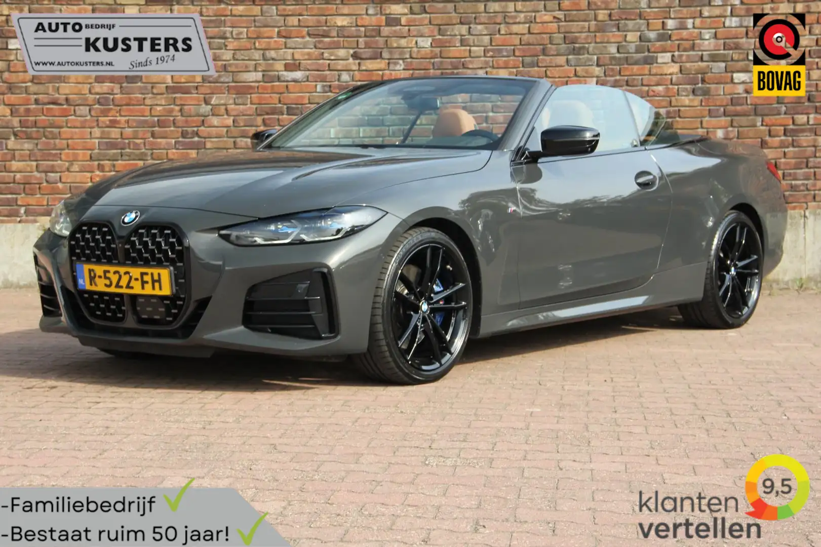 BMW 440 4-serie Cabrio M440i xDrive High Executive | BMW L Gris - 1
