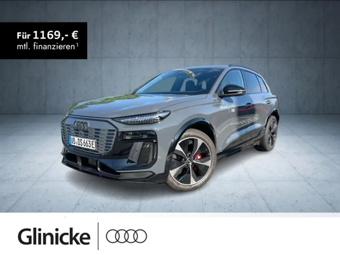 Audi SQ6 SQ6 e-tron edition one grey Matrix/OLED/B&O/HuD/ Gris - 1