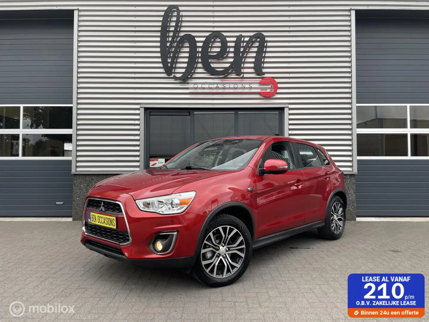 Mitsubishi ASX 1.6 Cleartec Bright+ 1e Eig TOPSTAAT!! Rouge - 1