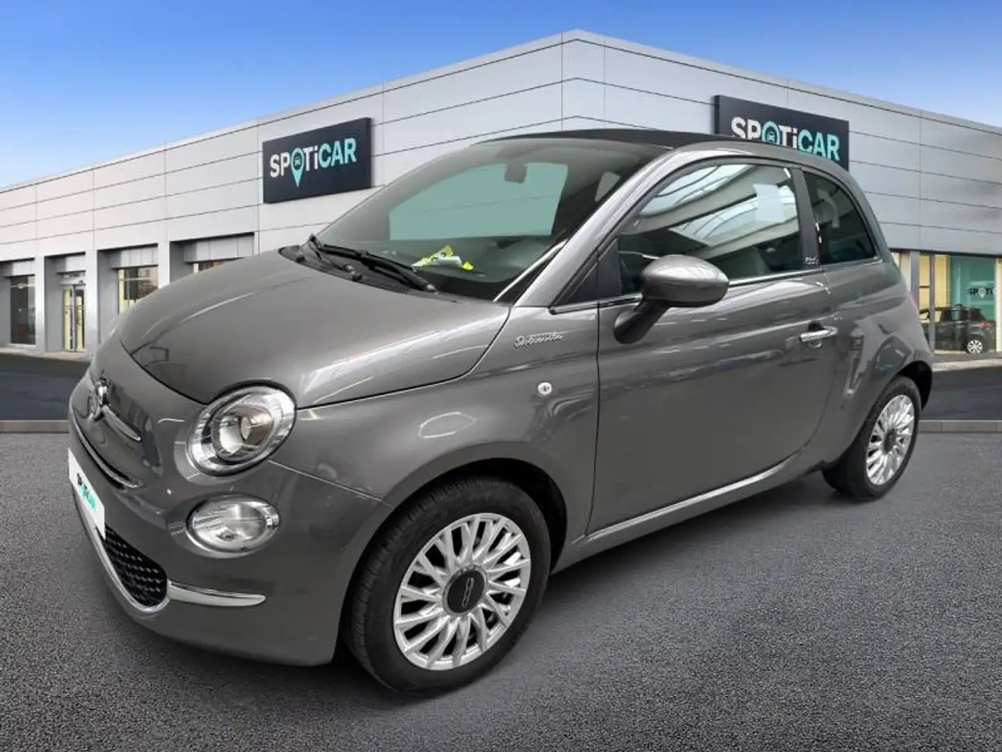 Fiat 500 500C 2 1.0 Hybrid 70 Dolcevita Gris - 1