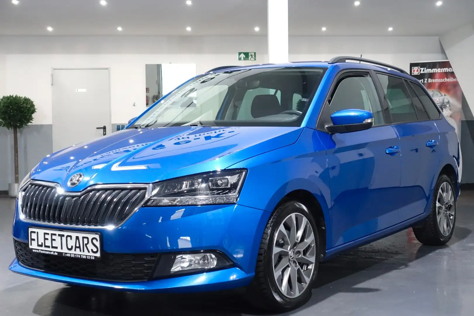 Skoda Fabia Combi Best of | Sitzheizung | Einparkhilfe Blau - 2