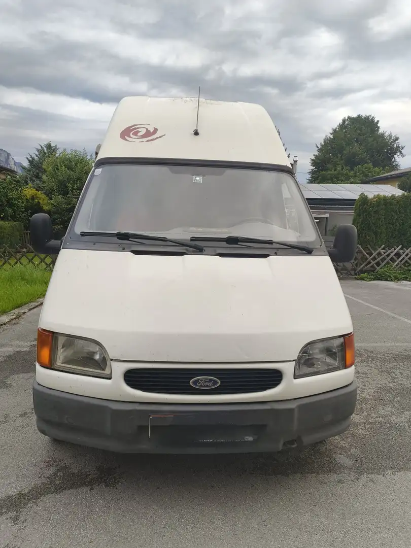Ford Transit GL 100 L 2,5 TD, Campingmobil Blanco - 2