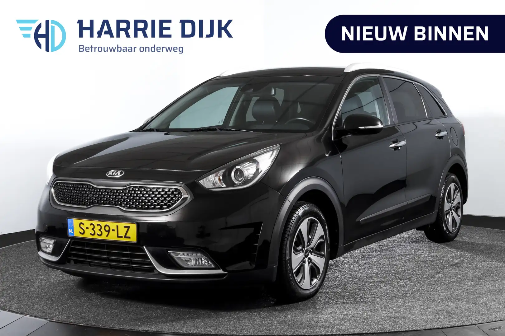 Kia Niro 1.6 GDi Hybrid First Edition - Automaat | Cruise | Zwart - 1