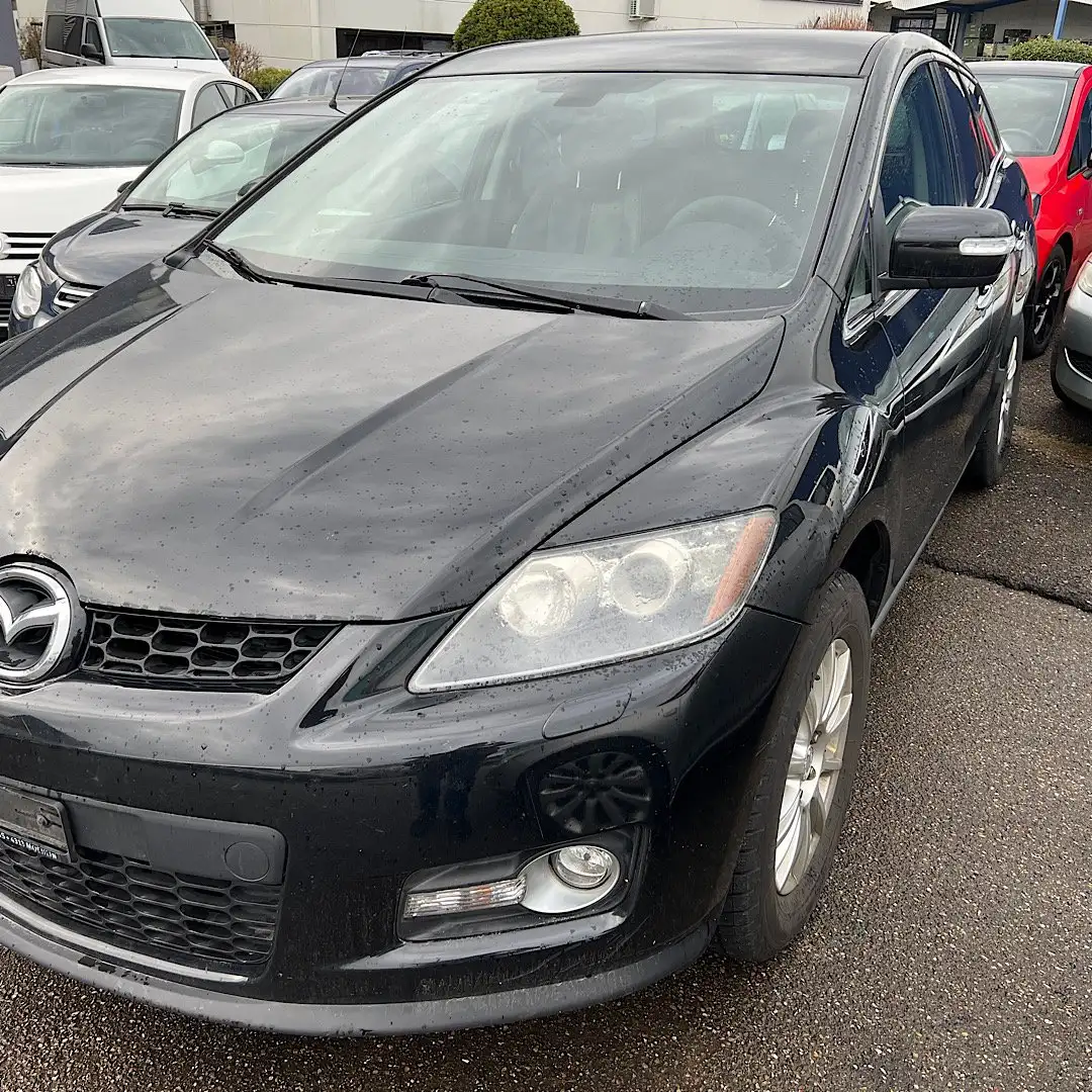 Mazda CX-7 2.3 MZR Expression-4x4-aus Schweiz-Tüv neu Schwarz - 2