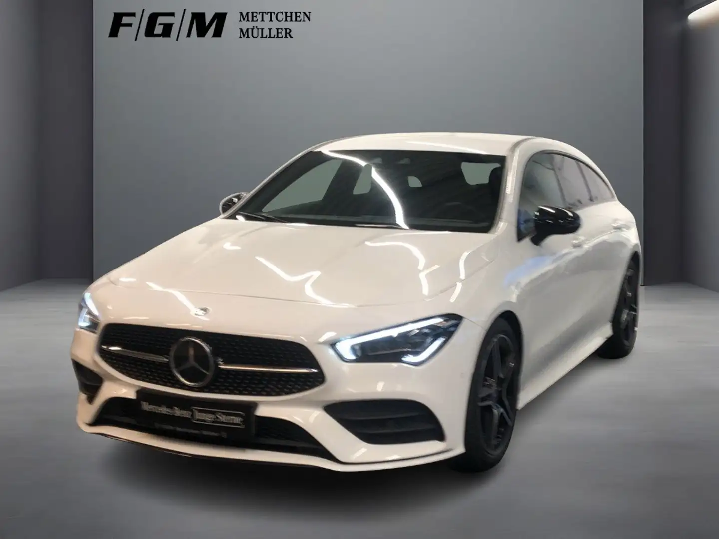 Mercedes-Benz CLA 220 d SB AMG Line MBeam|TWA|Night|Sitzhz|Kam Weiß - 2