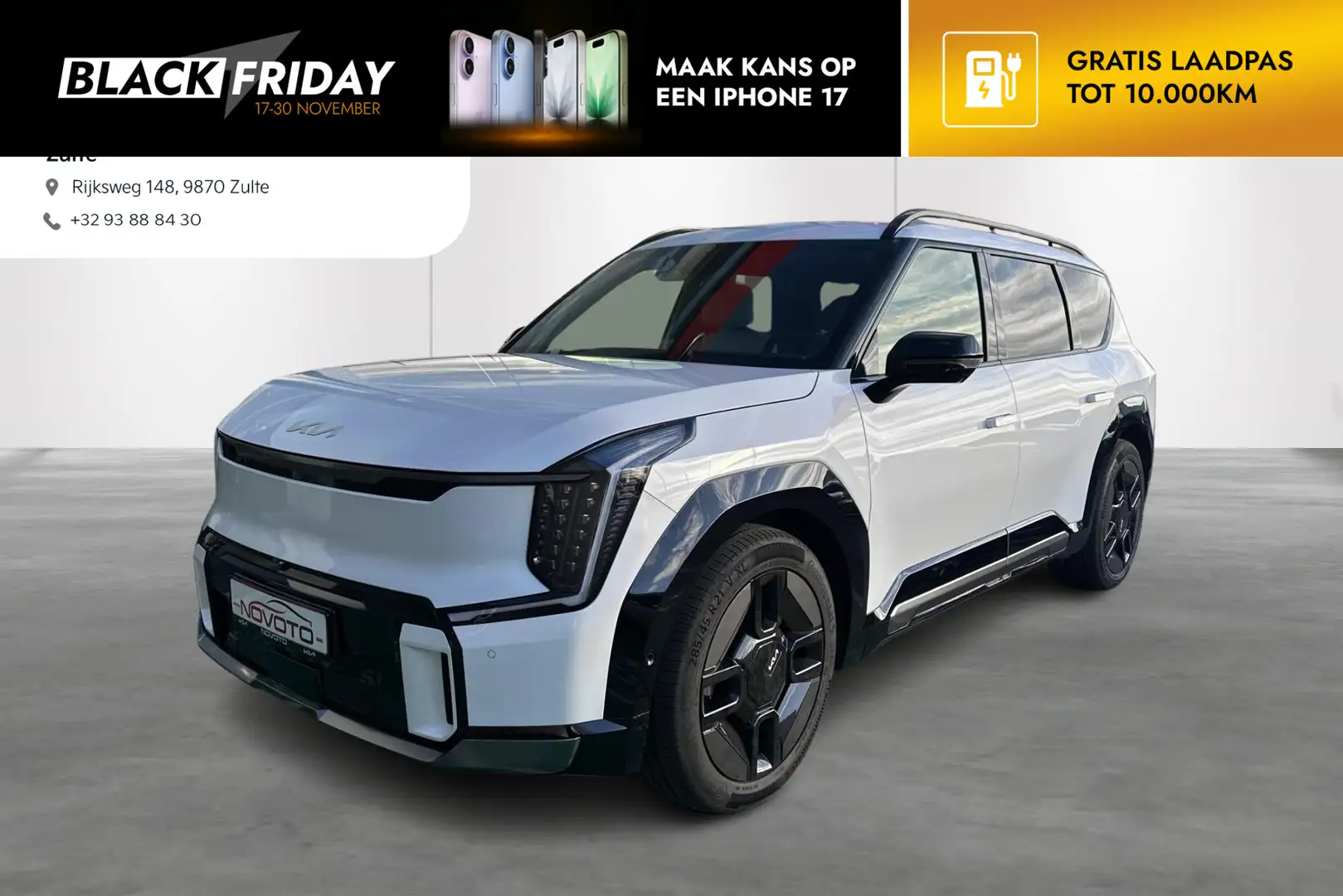 Kia EV9 BEV 99.8 kWh GT Line Launch Edition 4x4 Wit - 1