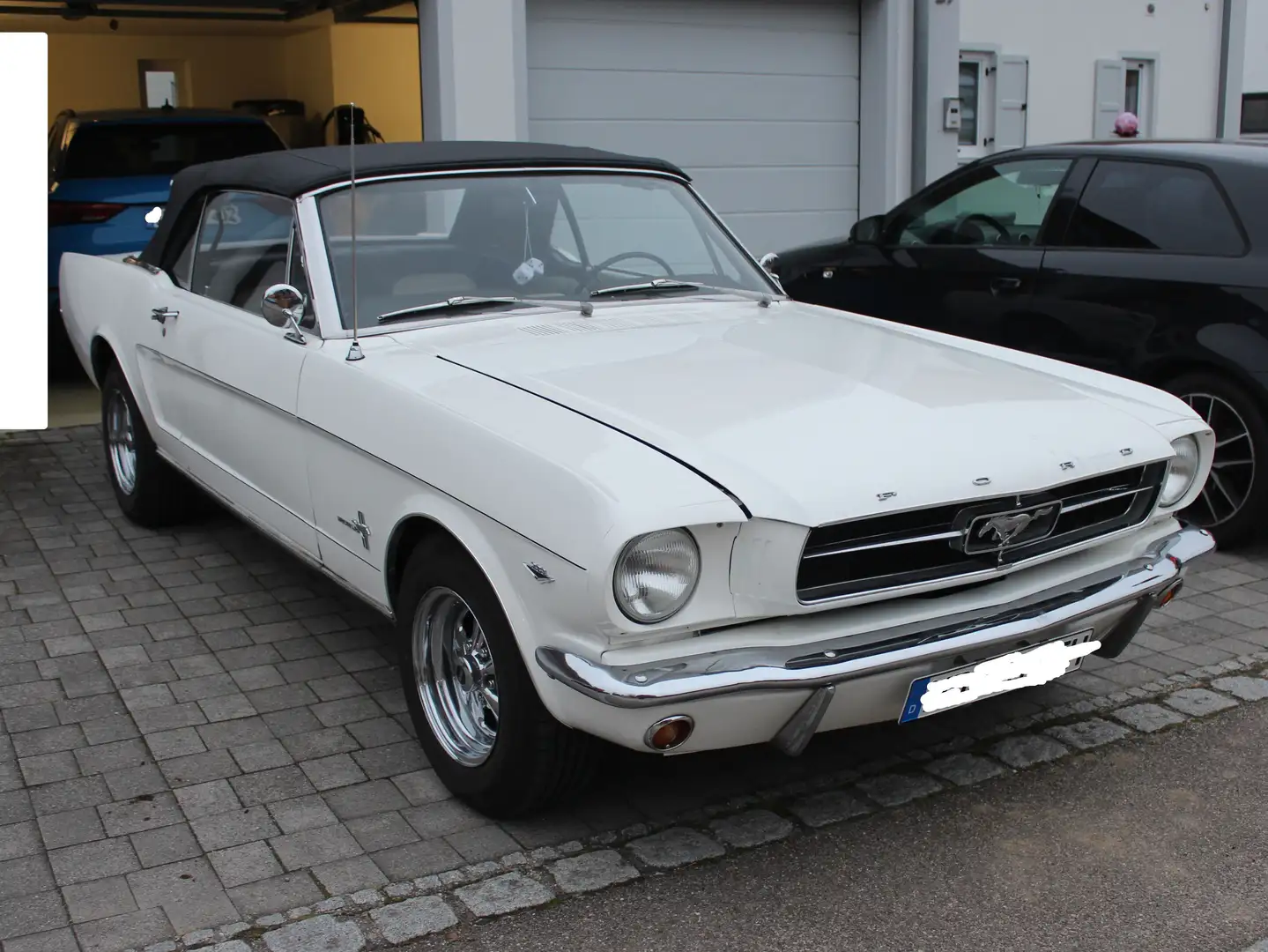 Ford Mustang Cabrio/Convertible 289CU V8 Top-Zustand Weiß - 2