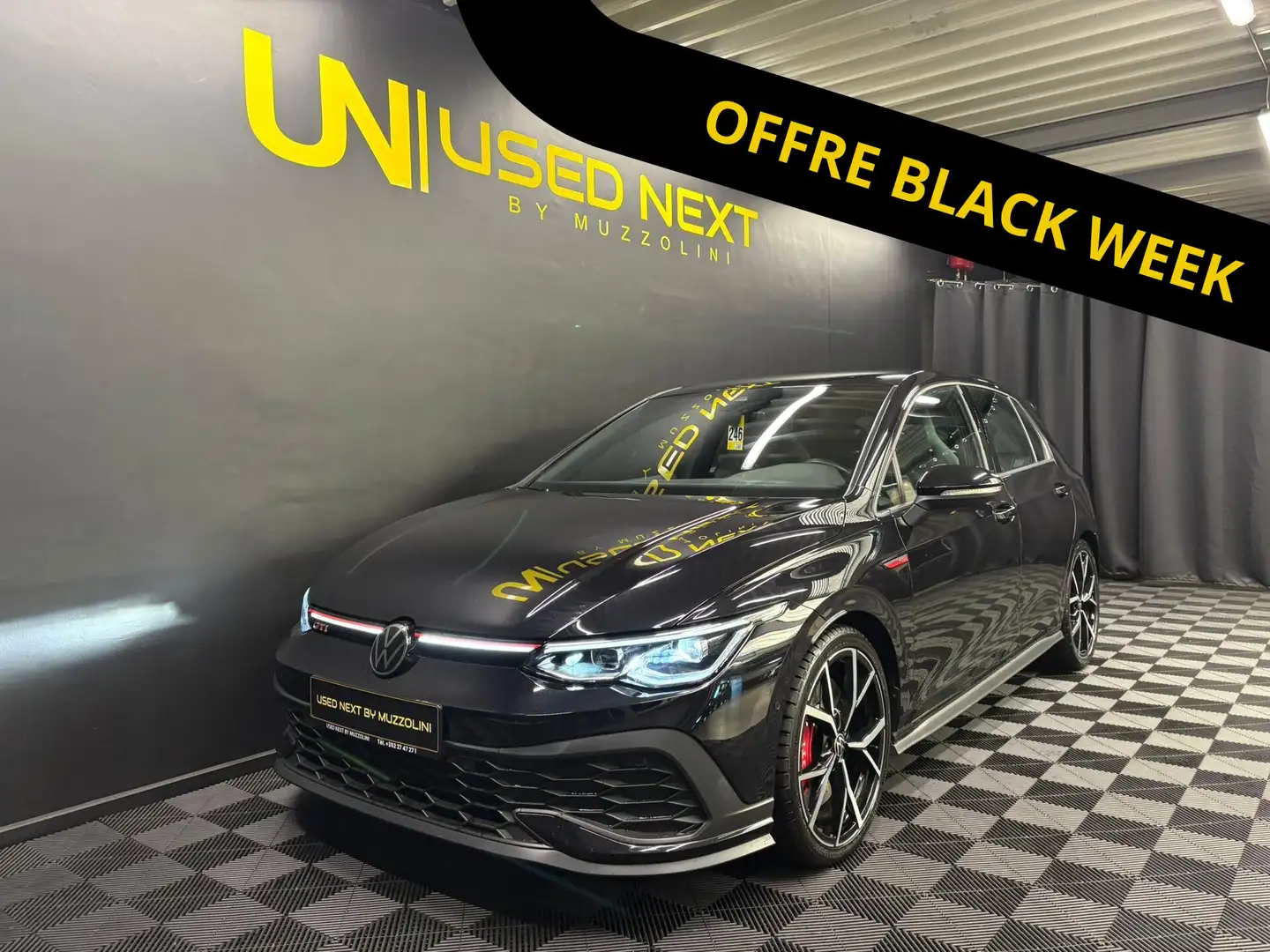 Volkswagen Golf 2.0 GTI CLUBSPORT DSG CUIR NAVI/SIEGES ELEC/CAMERA Noir - 1
