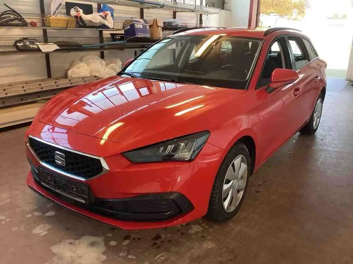 SEAT Leon 2.0 TDI SP*AHK*PDC*LED*CARPLAY* Rouge - 1