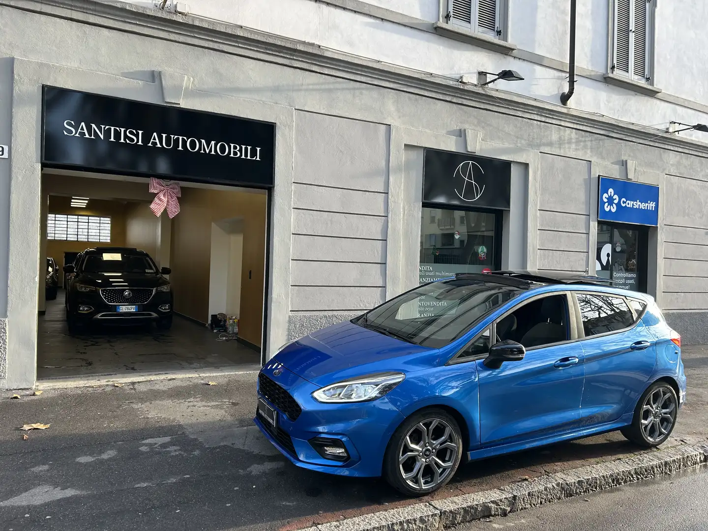 Ford Fiesta 1.0 EcoBoost ST-LINE 100cv my19 TETTO*RETROCAMERA* Azul - 1