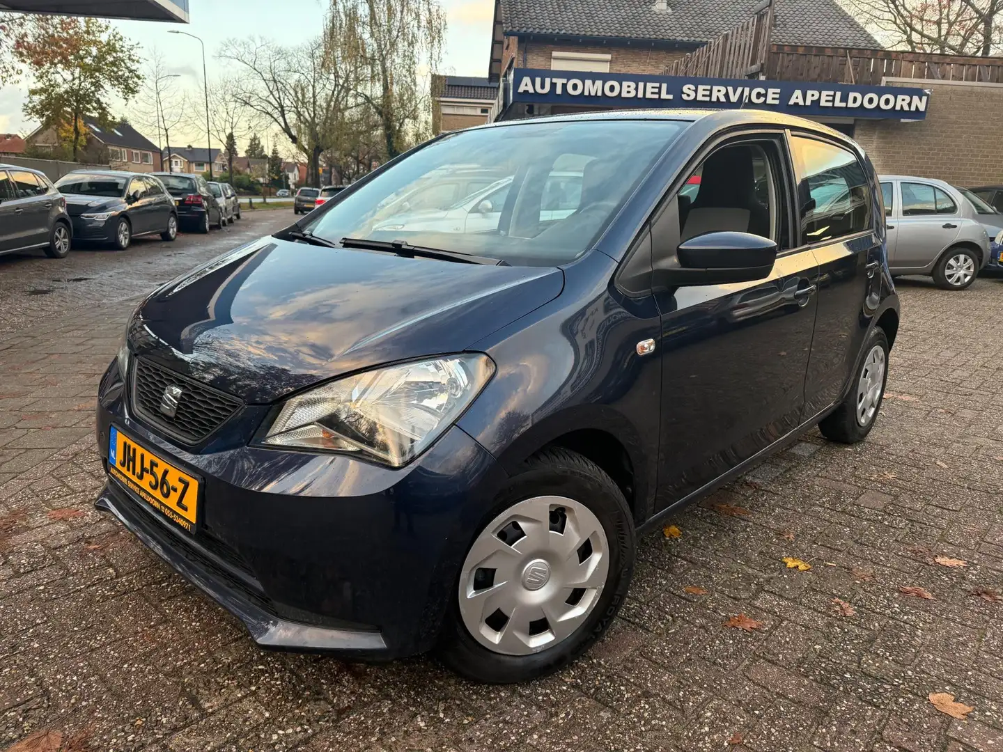 SEAT Mii 1.0 Style * AIRCO*5DEURS*ELEKTR. RAMEN*STUURBEKR.* Blauw - 1
