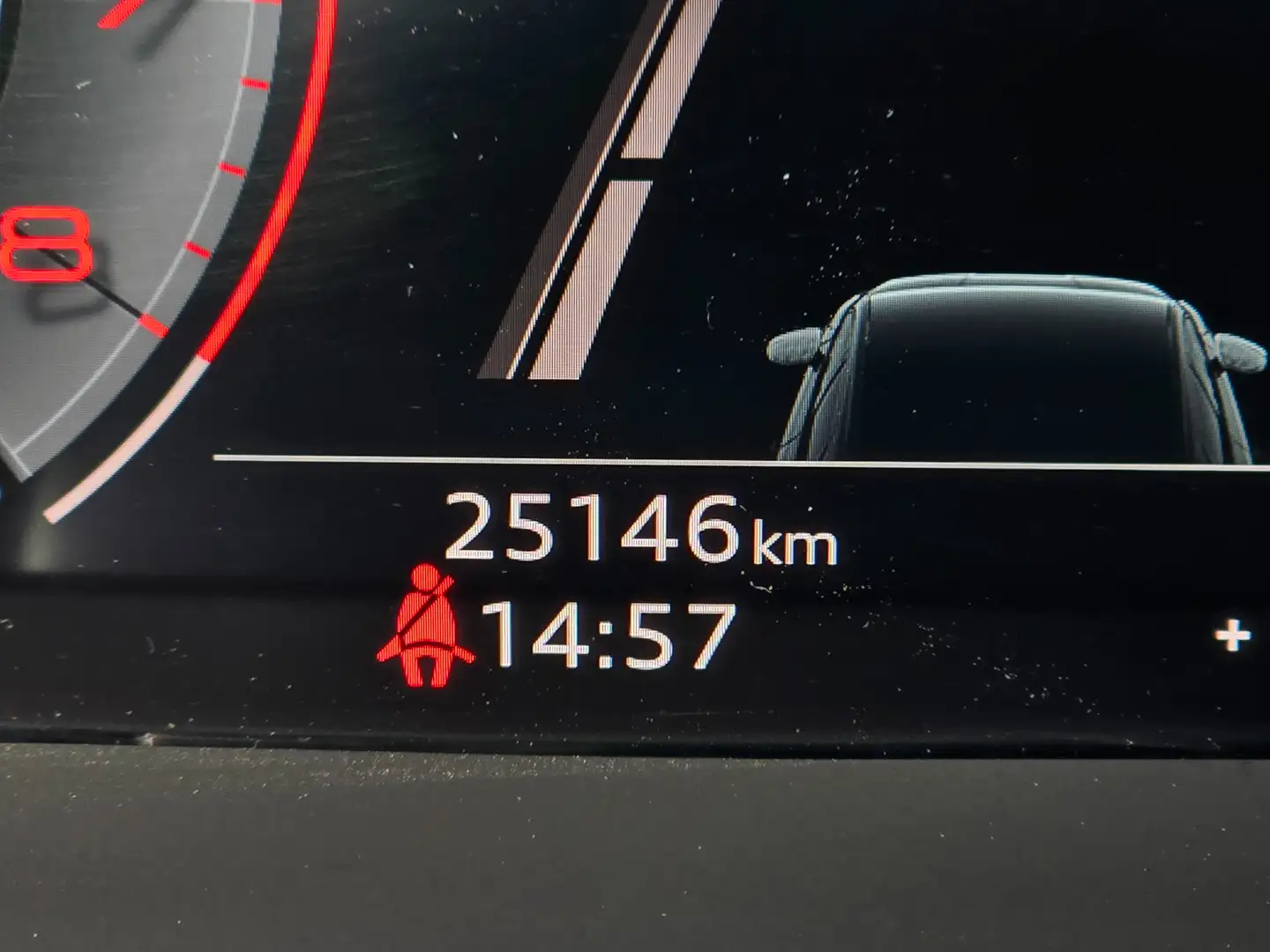 Audi A3 30TFSi AUTOMATIC MHEV 2024 Euro6❕ 25000km ❗ Zwart - 2