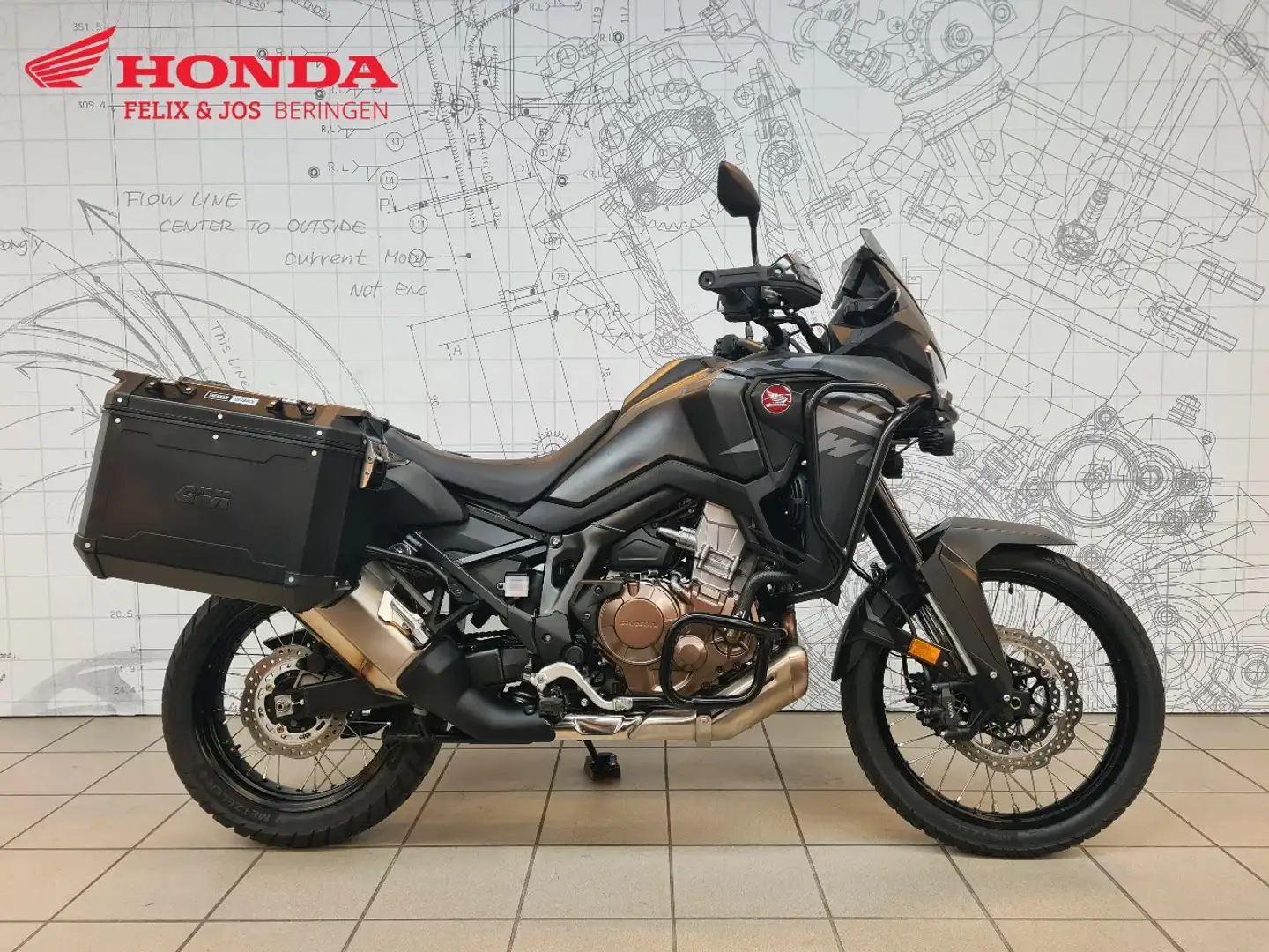Honda CRF 1100 Africa Twin Noir - 1