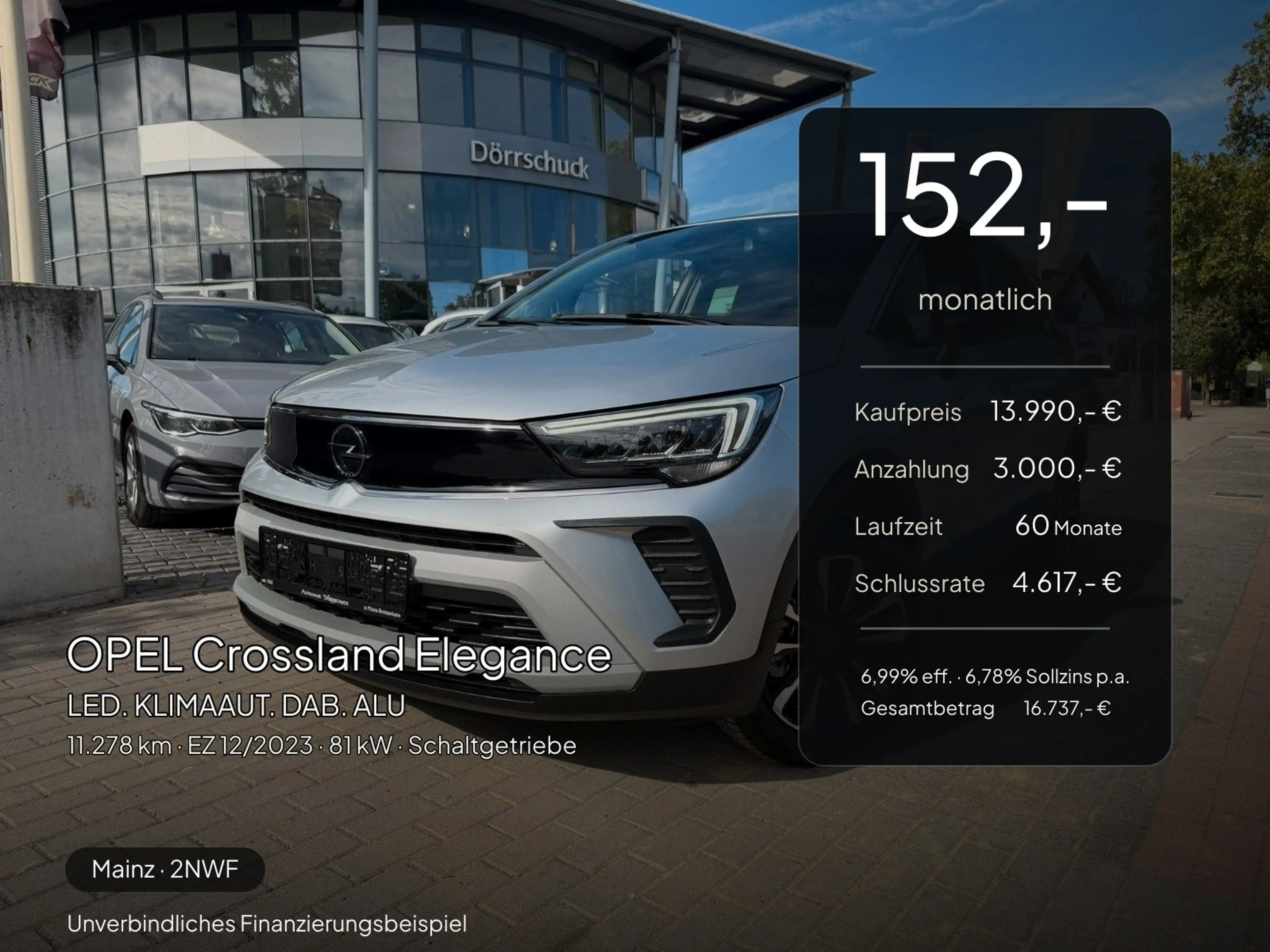 Opel Crossland X Crossland Elegance LED. KLIMAAUT. DAB. ALU — photo 2