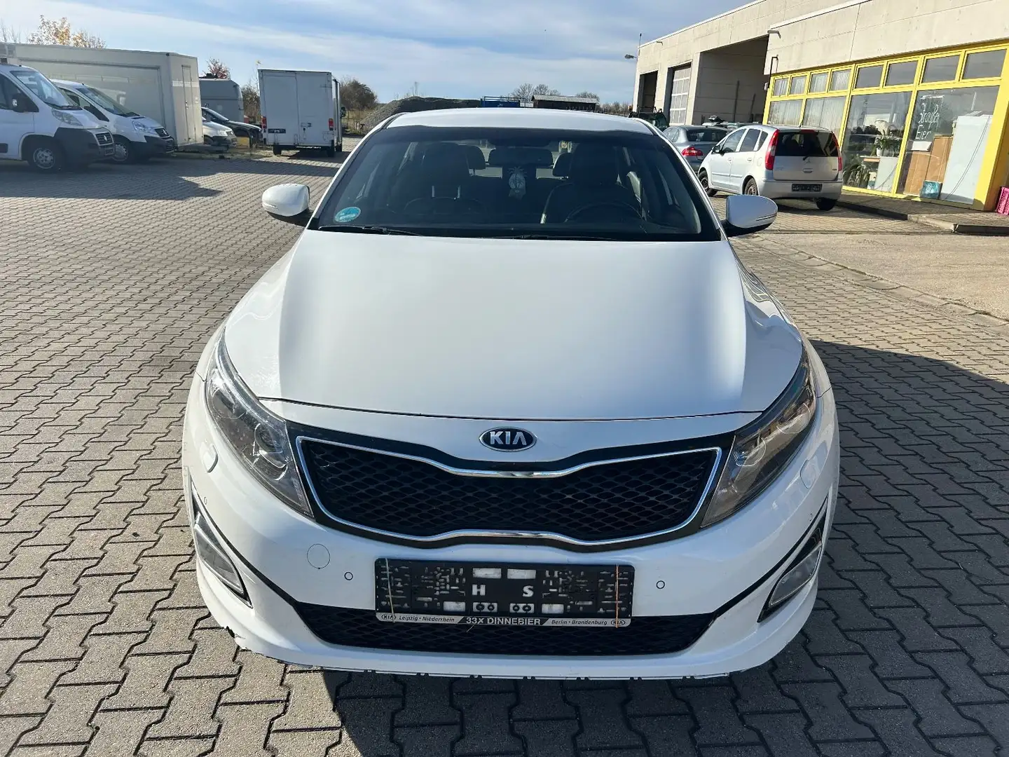Kia Optima Edition 7 Leder, Alufelgen, Sitzheizung, Blanc - 2