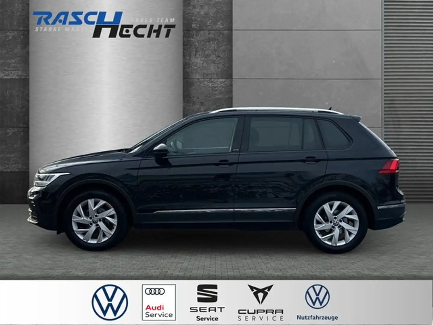 Volkswagen Tiguan Active 1.5 TSI*LED*NAVI*SHZ* Schwarz - 2