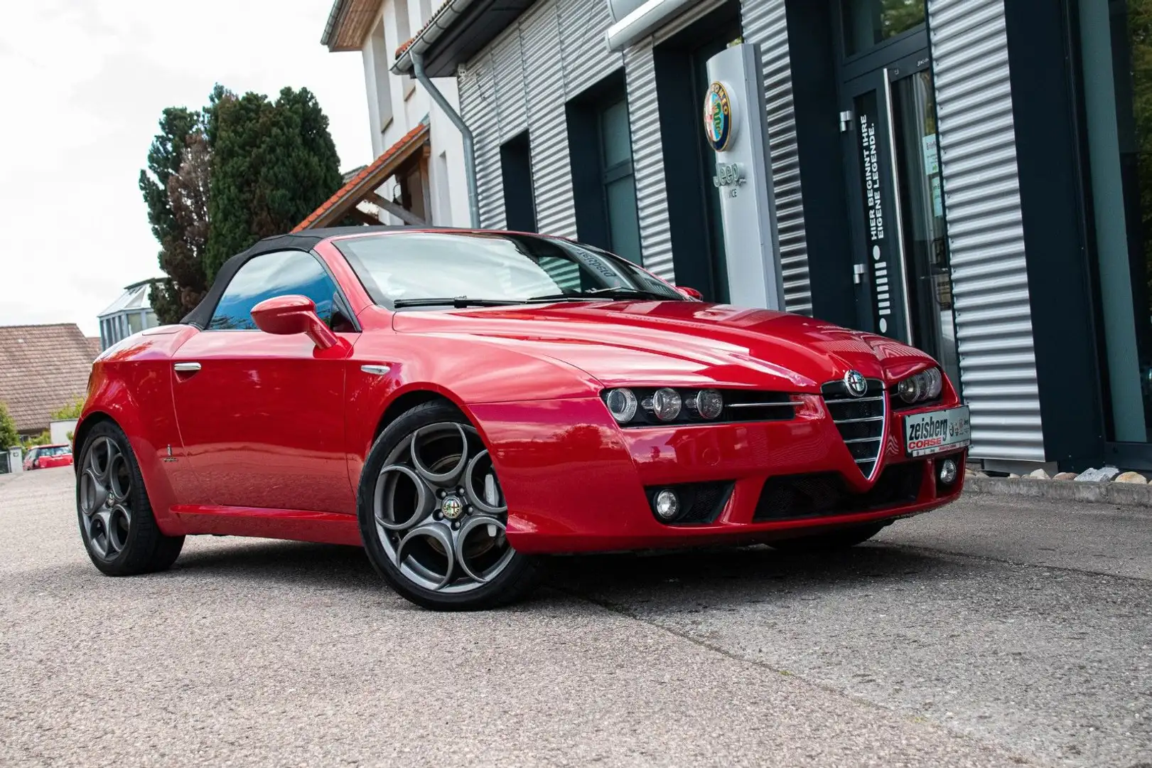 Alfa Romeo Spider 3.2 V6 JTS 24V Exclusive Q4 Rot - 1