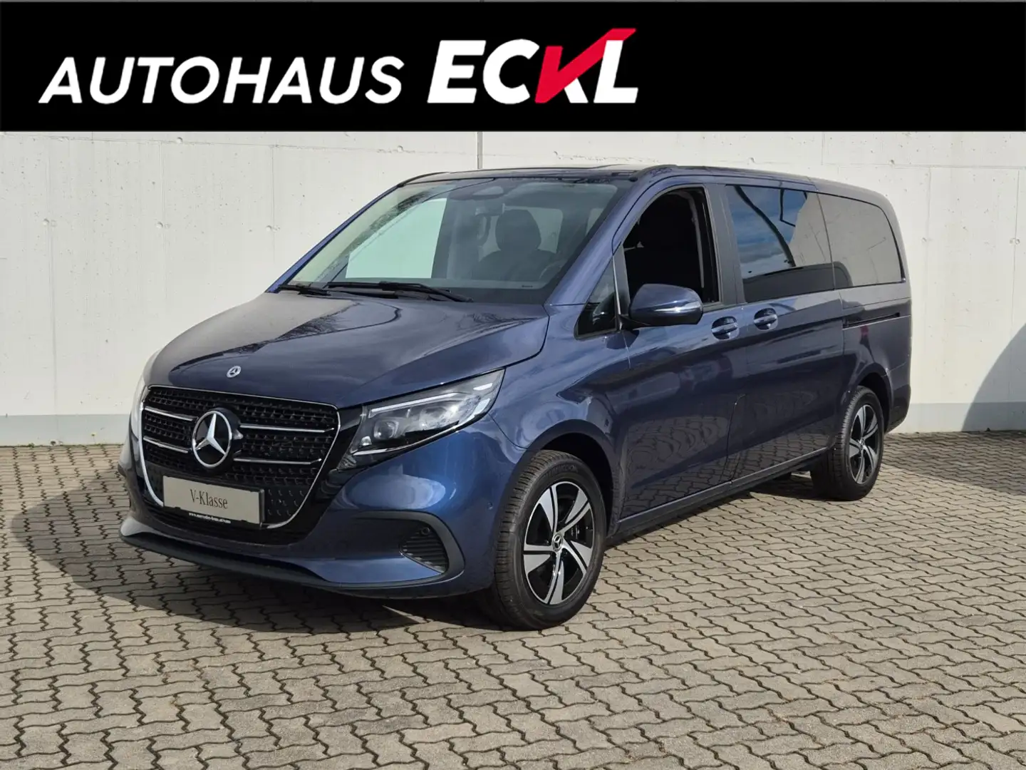 Mercedes-Benz V 250 d 4MATIC STYLE Lang 7 Sitzer Blauw - 1