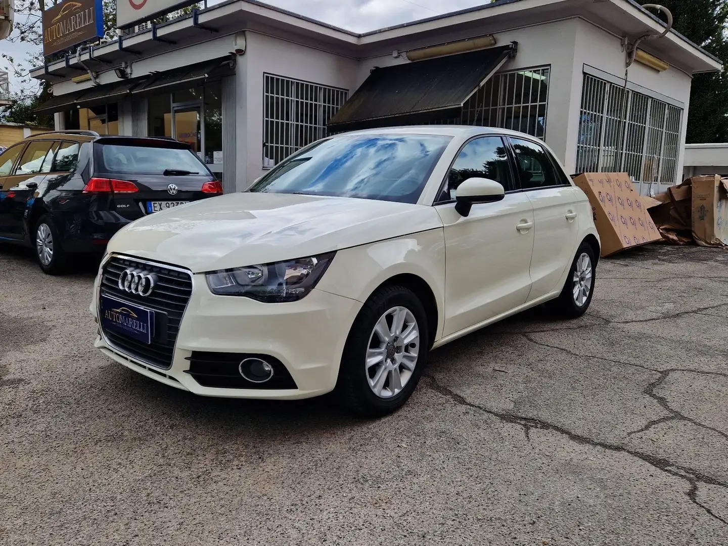 Audi A1 Sportback 1.6 tdi Ambition 90cv *OK NEOPATENTATI * Wit - 1