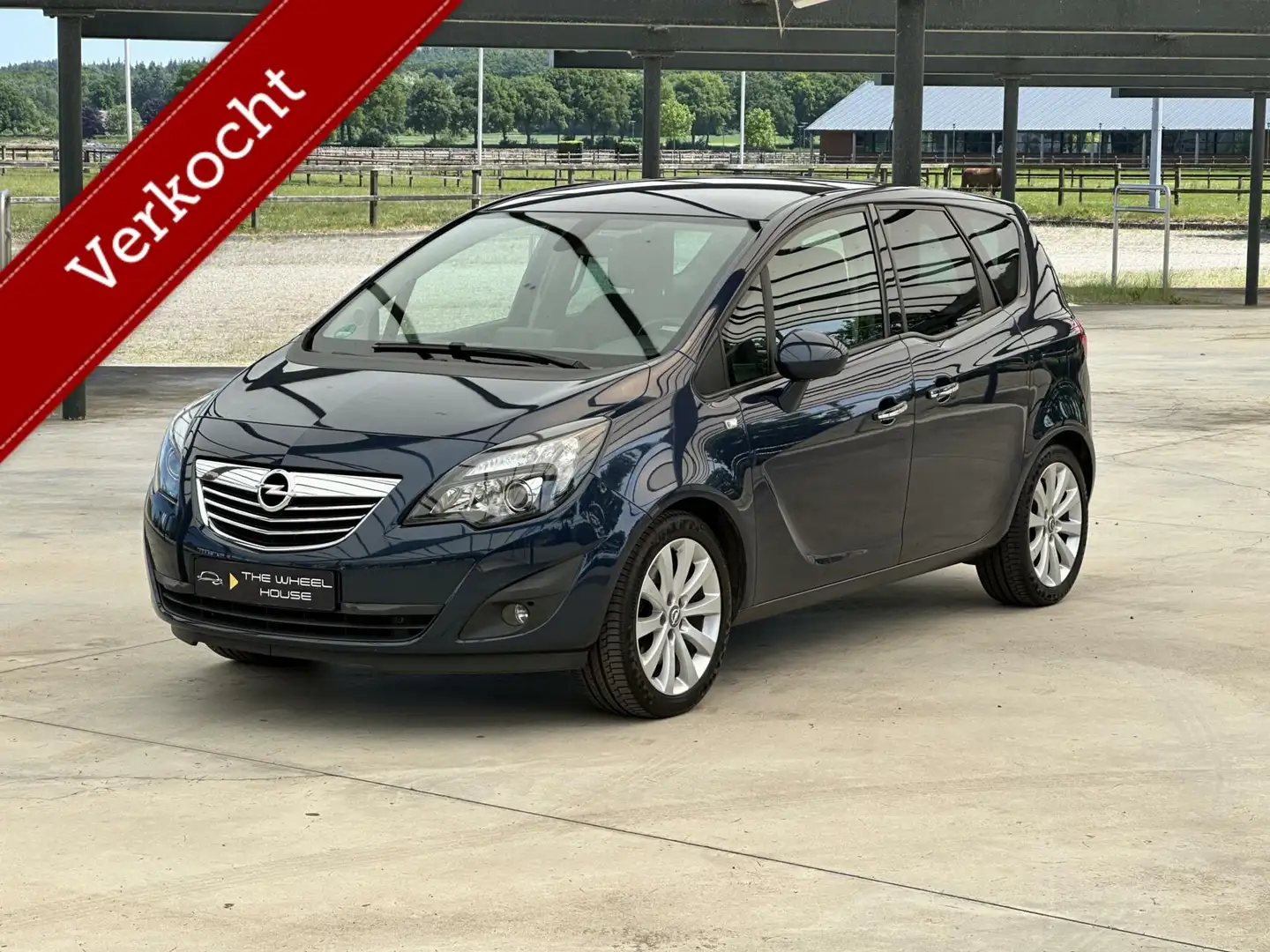Opel Meriva 1.4 Turbo Cosmo PDC/STR.VRW/CRUISE/NAVI/6BAK/17" Blau - 1