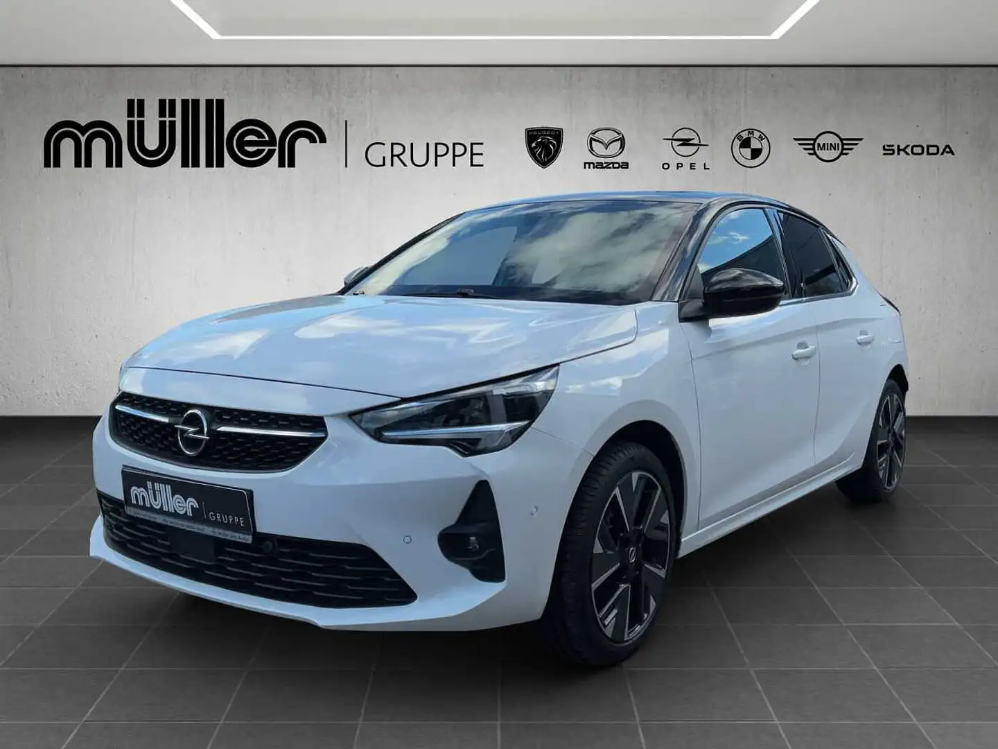 Opel Corsa-e 5-Türer Ultimate Weiß - 1