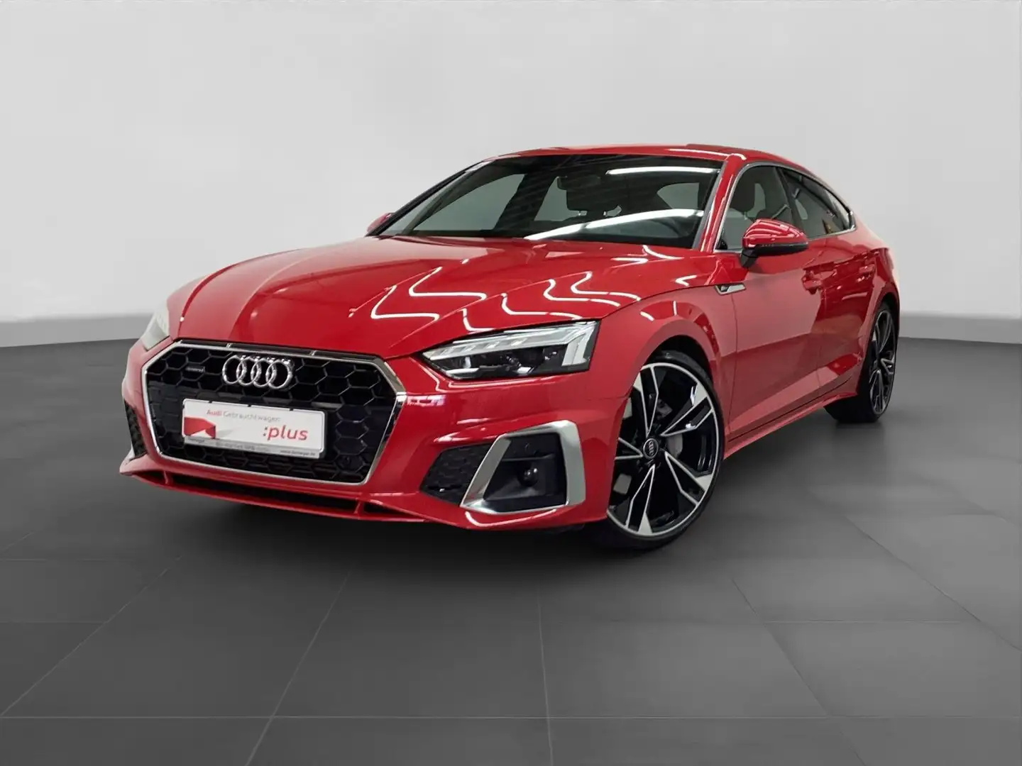 Audi A5 40 TFSI Q 2x S LINE ST.HEIZ MATRIX Rouge - 2