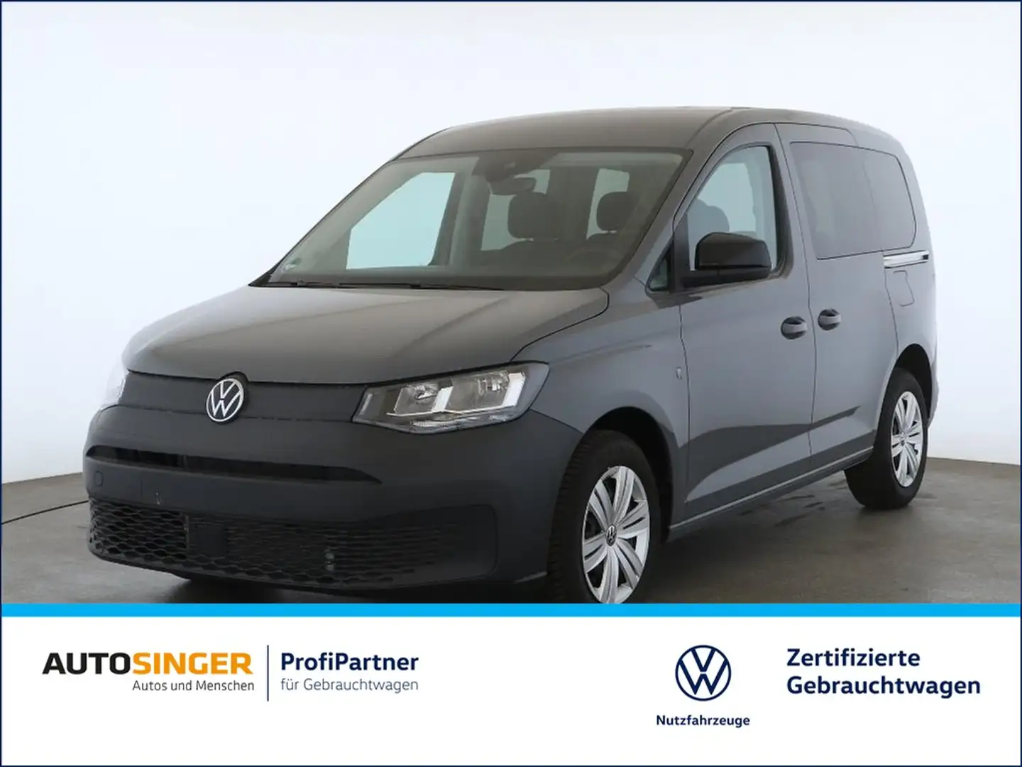 Volkswagen Caddy 1,5 TSI *AHK*R-CAM*DIGITAL*GRA*DAB*KLIMA* Grau - 1