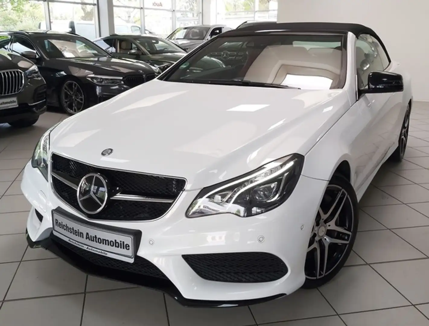 Mercedes-Benz E 500 Cabrio AMG-STY NIGHT H/K MEMORY DISTR Alb - 1