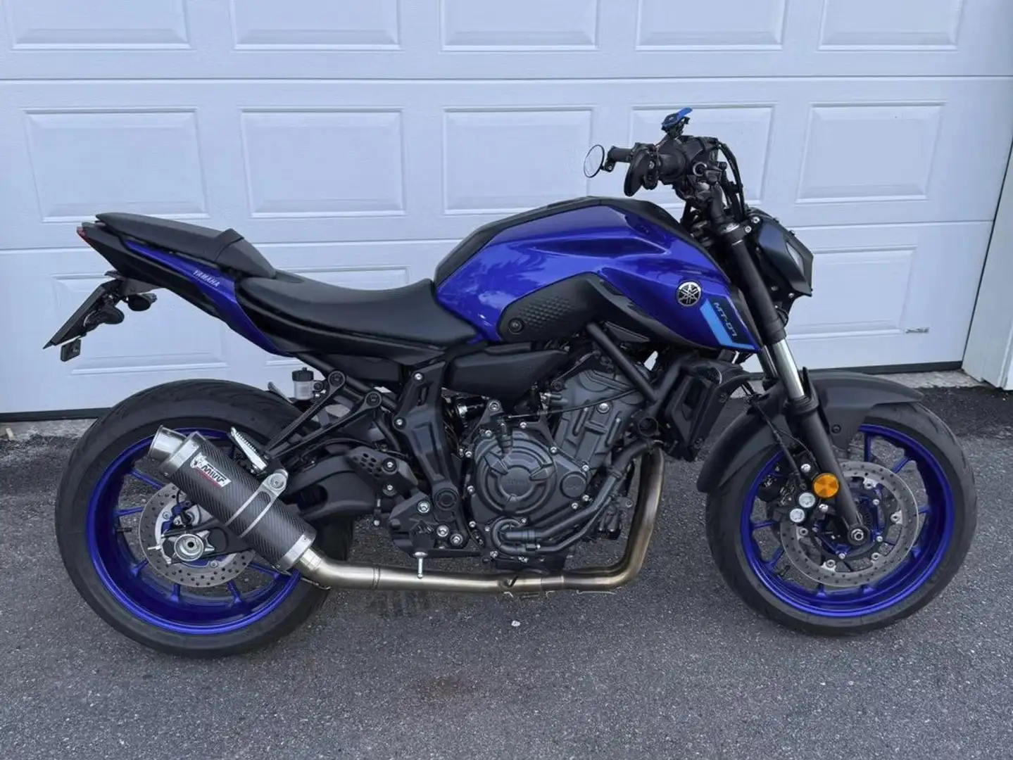 Yamaha MT-07 Blauw - 1