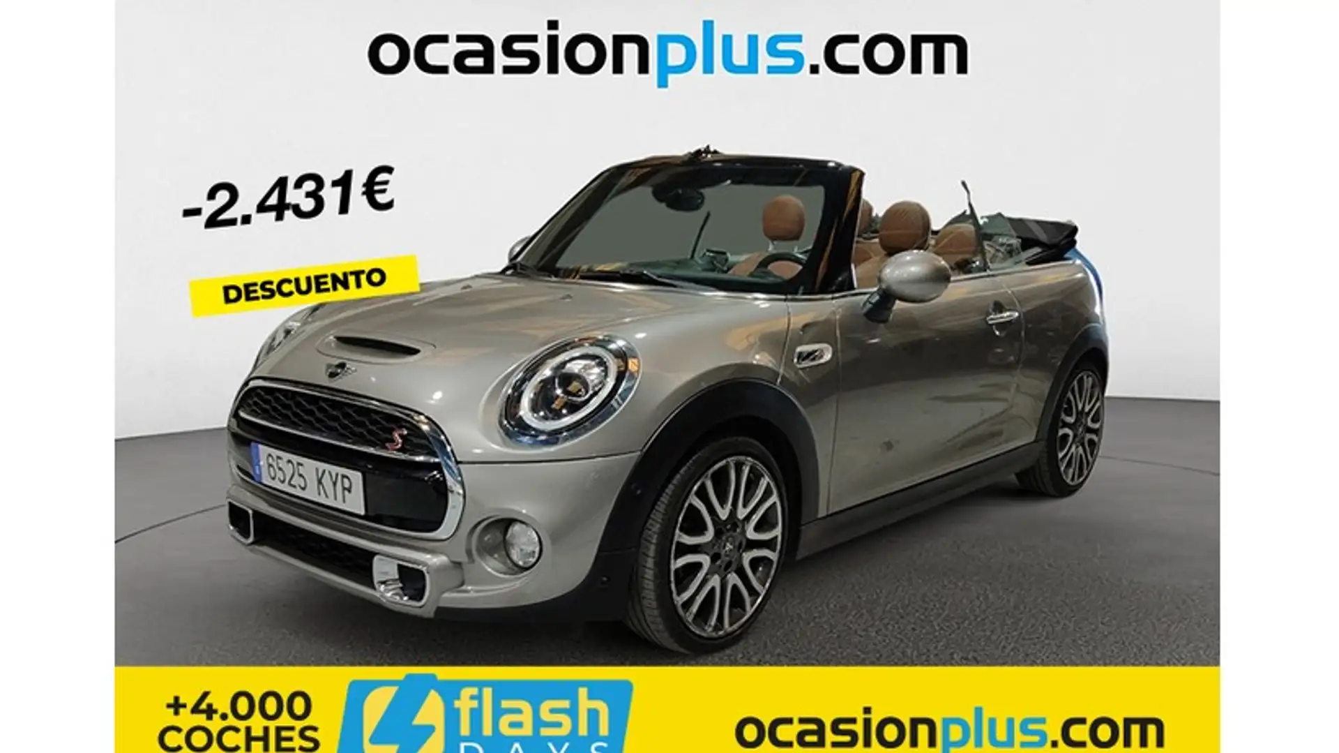 MINI Cooper S Cabrio Plateado - 1