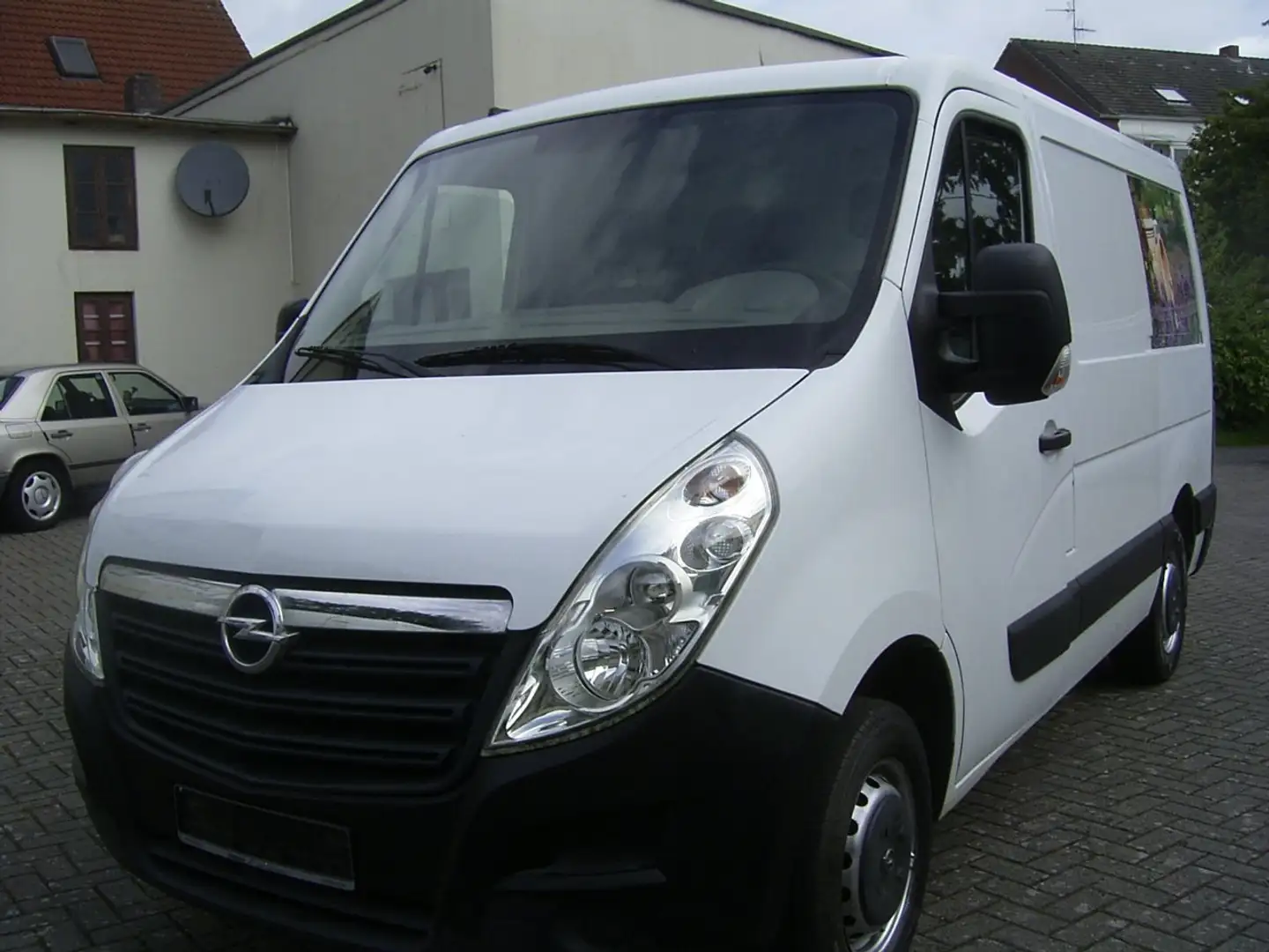 Opel Movano Transporter Klima Euro5 2500kg AHK Tüv Neu Weiß - 2