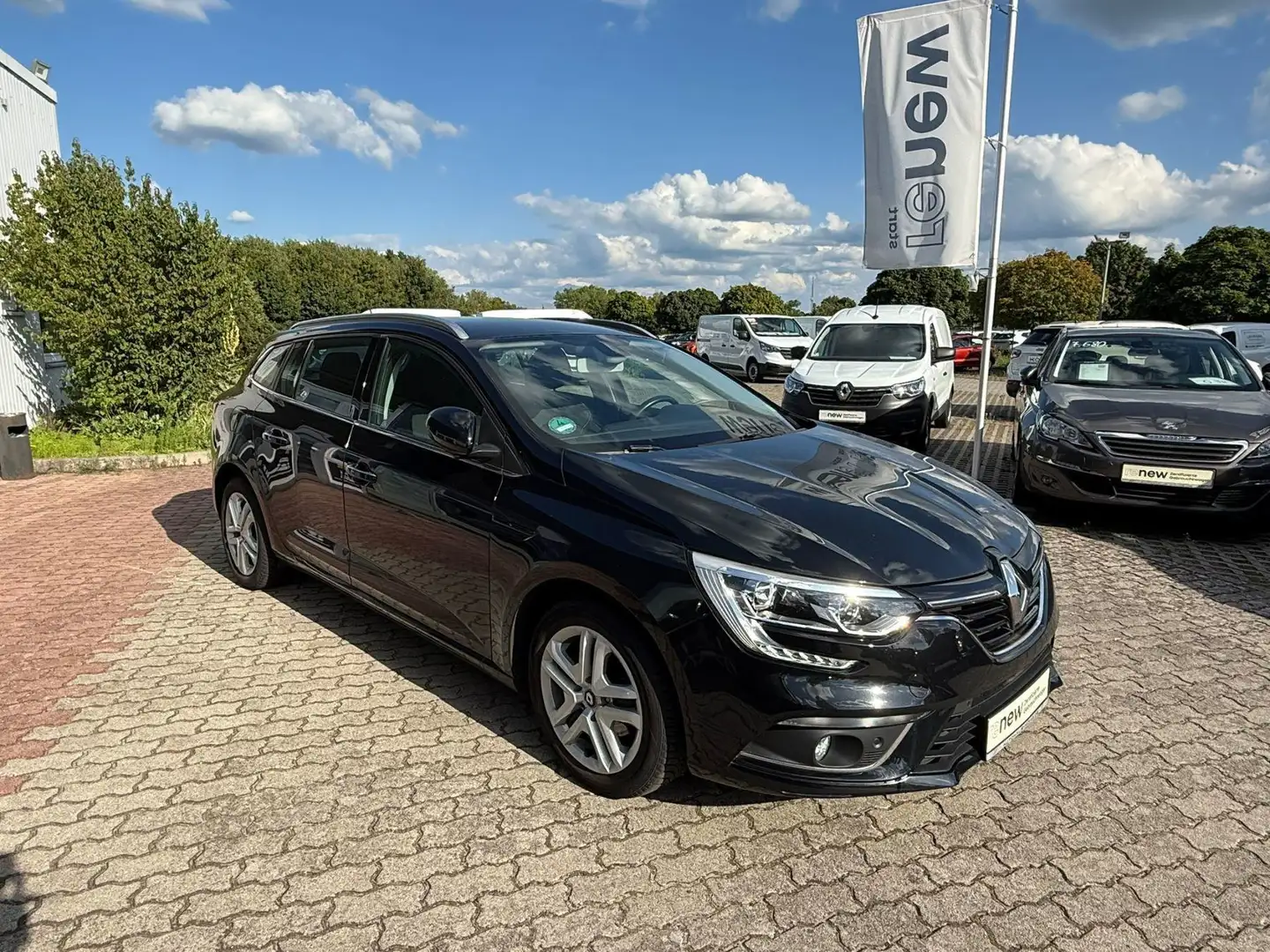 Renault Megane 130 PS Automatik Klimaauto Sitzheizung Noir - 2